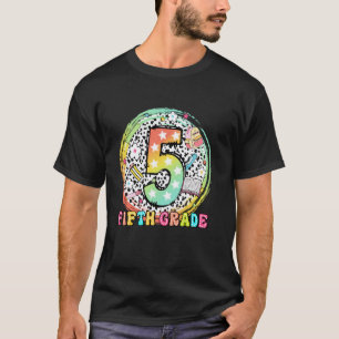 T-shirt Professeur de cinquième année élève heureux premie