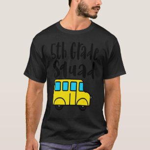 T-shirt Professeur de cinquième année, premier jour d'écol