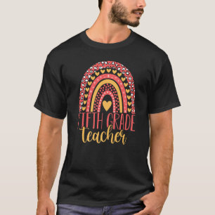 T-shirt Professeur de cinquième année Professeur de 5e ann
