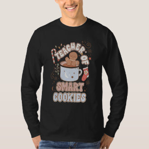 T-shirt Professeur de cookies intelligents Groovy Gingerbr