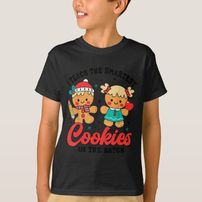 T-shirt Professeur De Cookies Intelligents Mignon Professe (Devant)