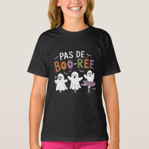 T-shirt Professeur de danse de ballet fantôme Pas de BOO-r