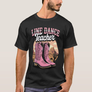 T-shirt Professeur de danse en ligne