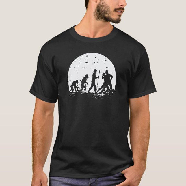 T-shirt Professeur de danse Évolution École de danse Danse (Devant)