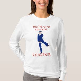 T-shirt Professeur de danse highland écossaise