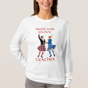 T-shirt Professeur de danse highland écossaise