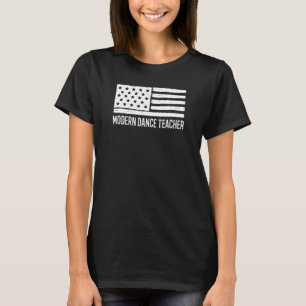 T-shirt Professeur de danse moderne patriotique 4 juillet