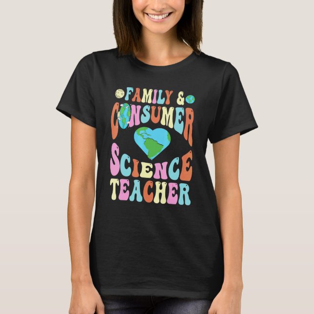 T-shirt Professeur de Facteurs en sciences de la consommat (Devant)