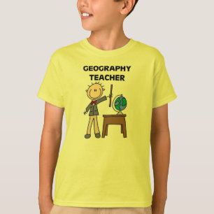 T-shirt Professeur de géographie