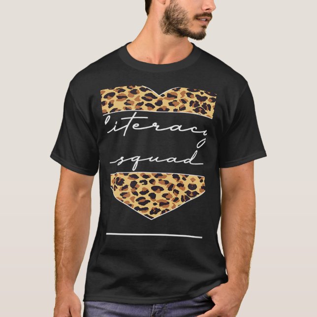 T-shirt Professeur de lecture Interventionniste Spécialist (Devant)