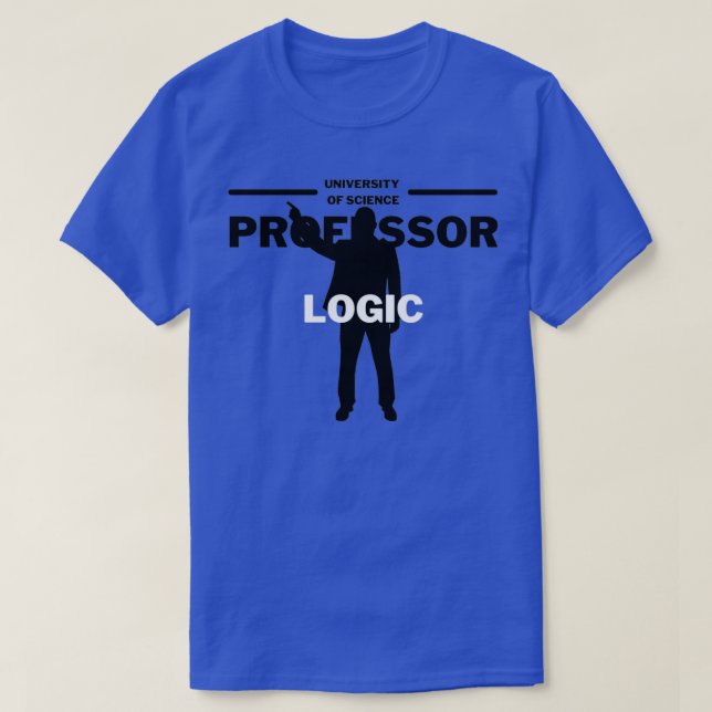 T-shirt Professeur De Logic (Design devant)