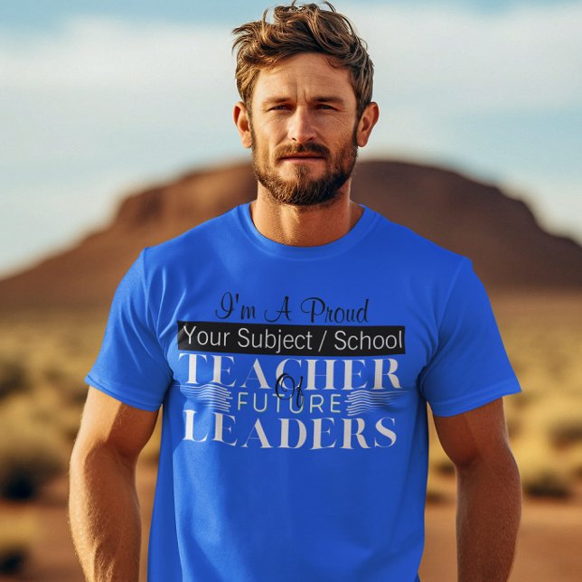 T-shirt Professeur de lycée des futurs leaders Professeur  (Créateur téléchargé)