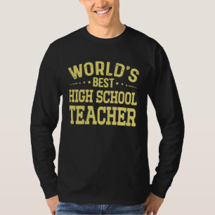 T-shirt Professeur de lycée et collège Emploi Professeur d