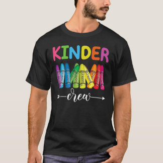 T-shirt Professeur de maternelle Kinder Crew 1er jour d'éc