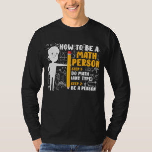 T-shirt Professeur De Mathématiques Drôle Masse Maths Comm