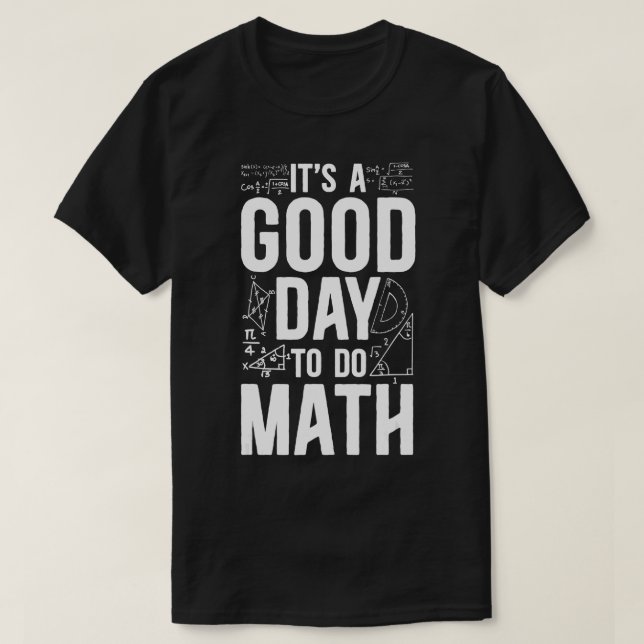 T-shirt Professeur De Mathématiques Étudiant Nerd C'Est Un (Design devant)