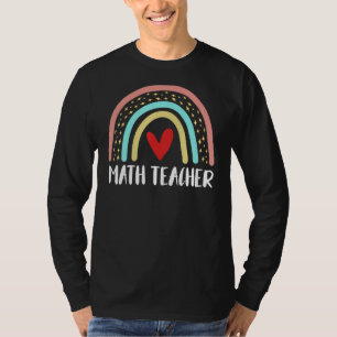 T-shirt Professeur de mathématiques Funny École Enseignant