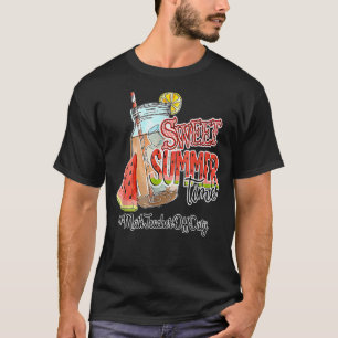 T-shirt Professeur de mathématiques hors service Pause d'é