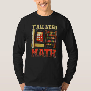 T-shirt Professeur de mathématiques Mathématicien Yu2019to