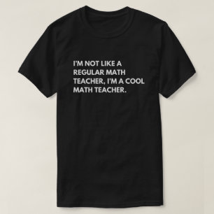 T-shirt Professeur de mathématiques Professeur drôle