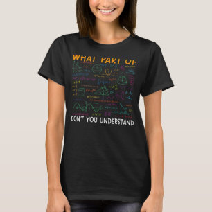 T-shirt Professeur De Maths Étudiant Pour Hommes Et Femmes