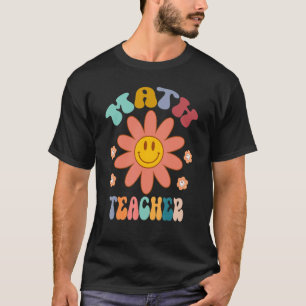 T-shirt Professeur De Maths Rainbow Retour À L'Appréciatio