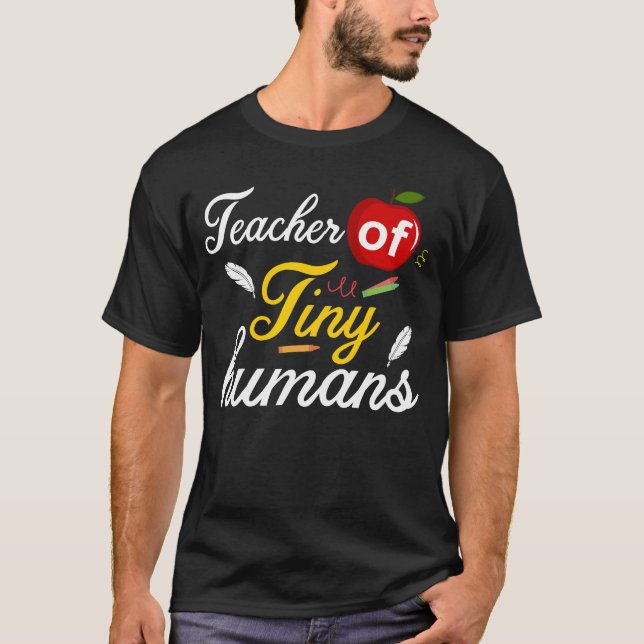 T-shirt professeur de minuscules humains (Devant)