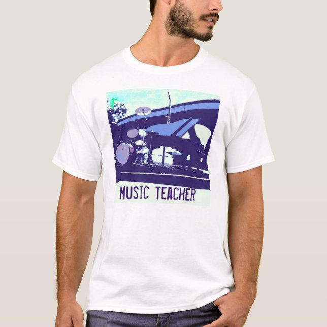 T-shirt Professeur de musique (Devant)