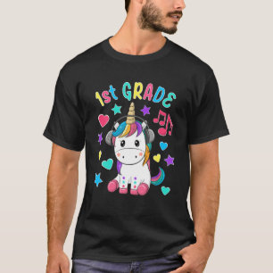 T-shirt Professeur De Musique 1Ème Année De Retour À L'Éco