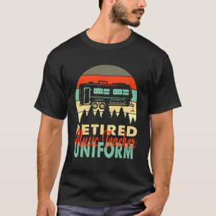T-shirt Professeur de musique à la retraite Uniform Rv Cam