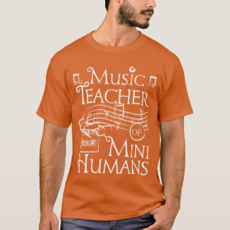 T-shirt Professeur de musique de mini-humains amis
