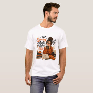 T-shirt Professeur de musique effrayant carburant drôle Ha