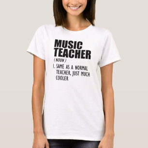 T-shirt Professeur de musique - Juste beaucoup de glacière