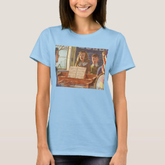 T-shirt Professeur de musique vintage enseignant aux élève