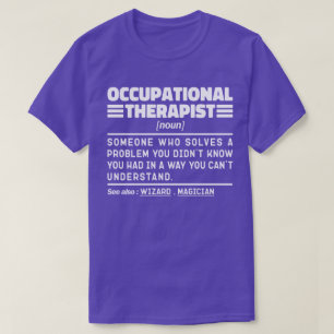 T-shirt Professeur de physiothérapie Noun