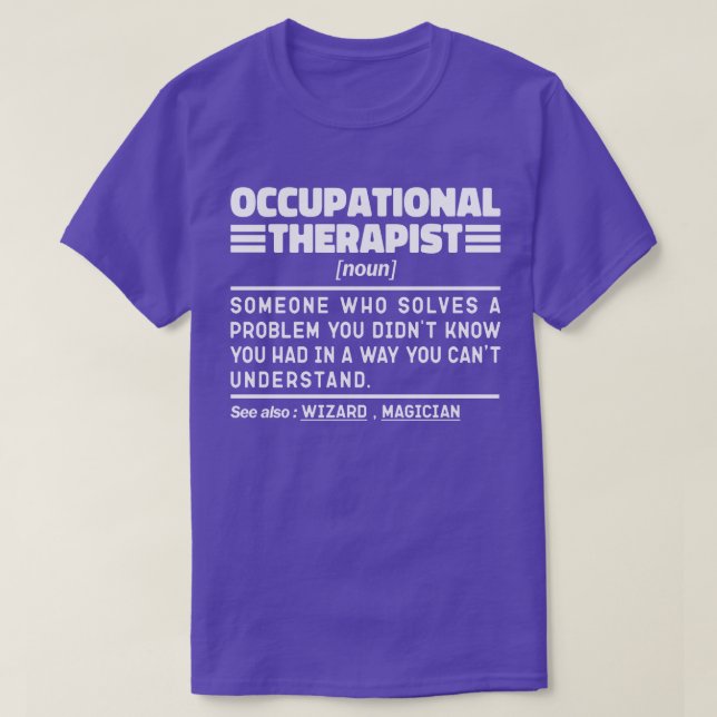T-shirt Professeur de physiothérapie Noun (Design devant)