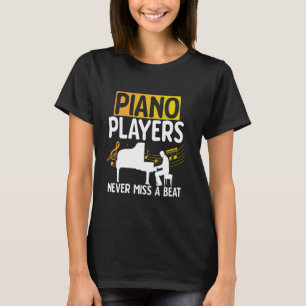 T-shirt Professeur de Piano Amateurs de Musique Pianistes