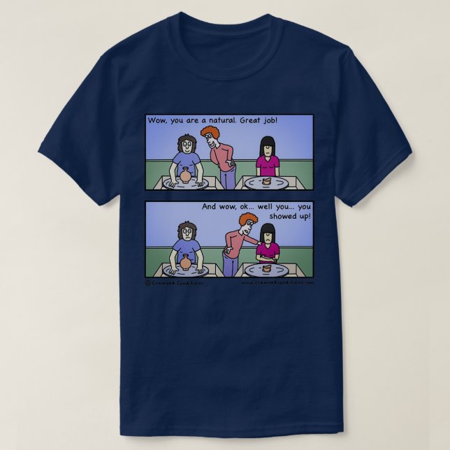 T-shirt Professeur de poterie (Design devant)