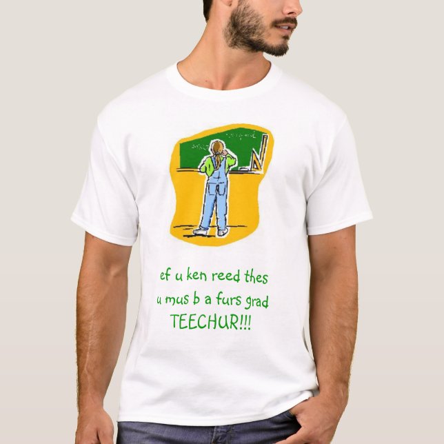 T-shirt Professeur de première catégorie (Devant)