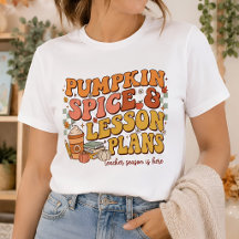 Professeur de Pumpkin Spice & Plans de Leçon d'Aut
