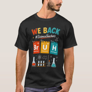 T-shirt Professeur de science Tableau périodique Rentrée s
