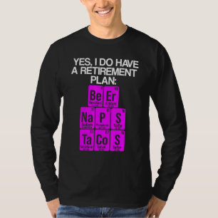 T-shirt Professeur de sciences à la retraite - Retraite 2