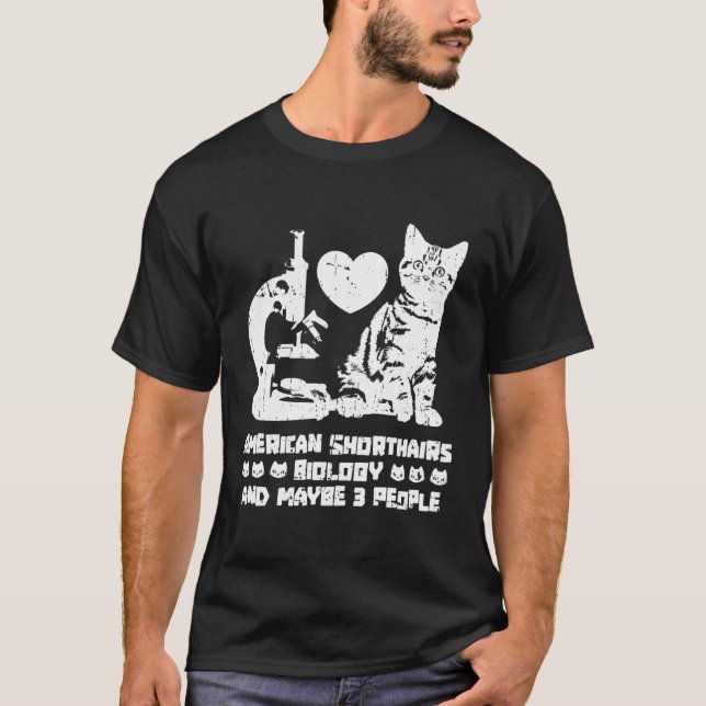 T-shirt Professeur de sciences biologiste scientifique - B (Devant)