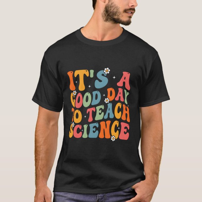 T-shirt Professeur De Sciences C'Est Une Journée Pour Ense (Devant)