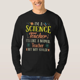 T-shirt Professeur De Sciences Comme Un Enseignant Normal