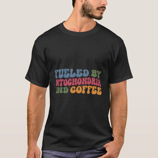 T-shirt Professeur De Sciences De Biologie Drôle Alimenté  (Devant)