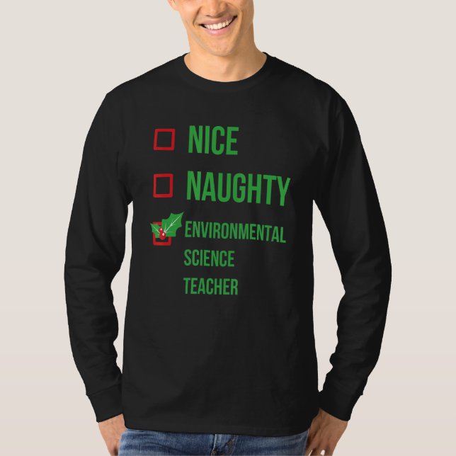 T-shirt Professeur de sciences de l'environnement Funny Pa (Devant)