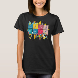 T-shirt Professeur de sciences - Enseignant en chimie - El