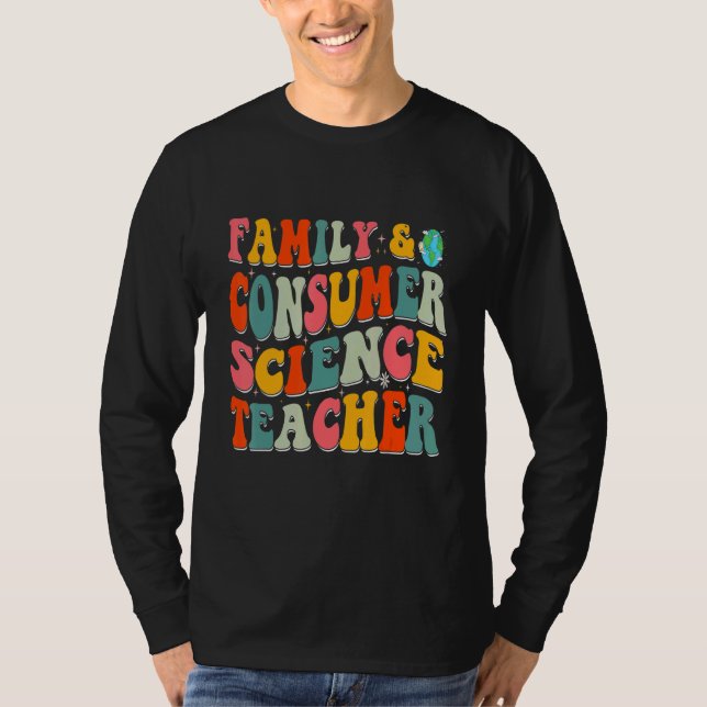 T-shirt Professeur de sciences familiales pour les consomm (Devant)