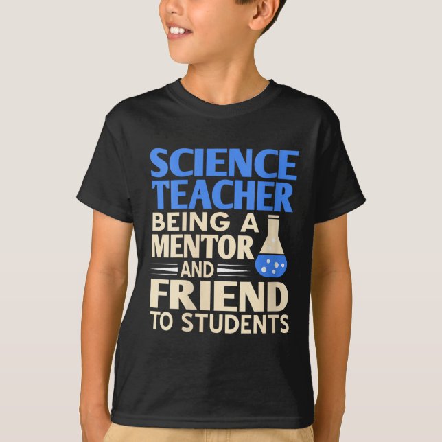 T-shirt Professeur De Sciences Femmes Mentor Et Ami À Étud (Devant)